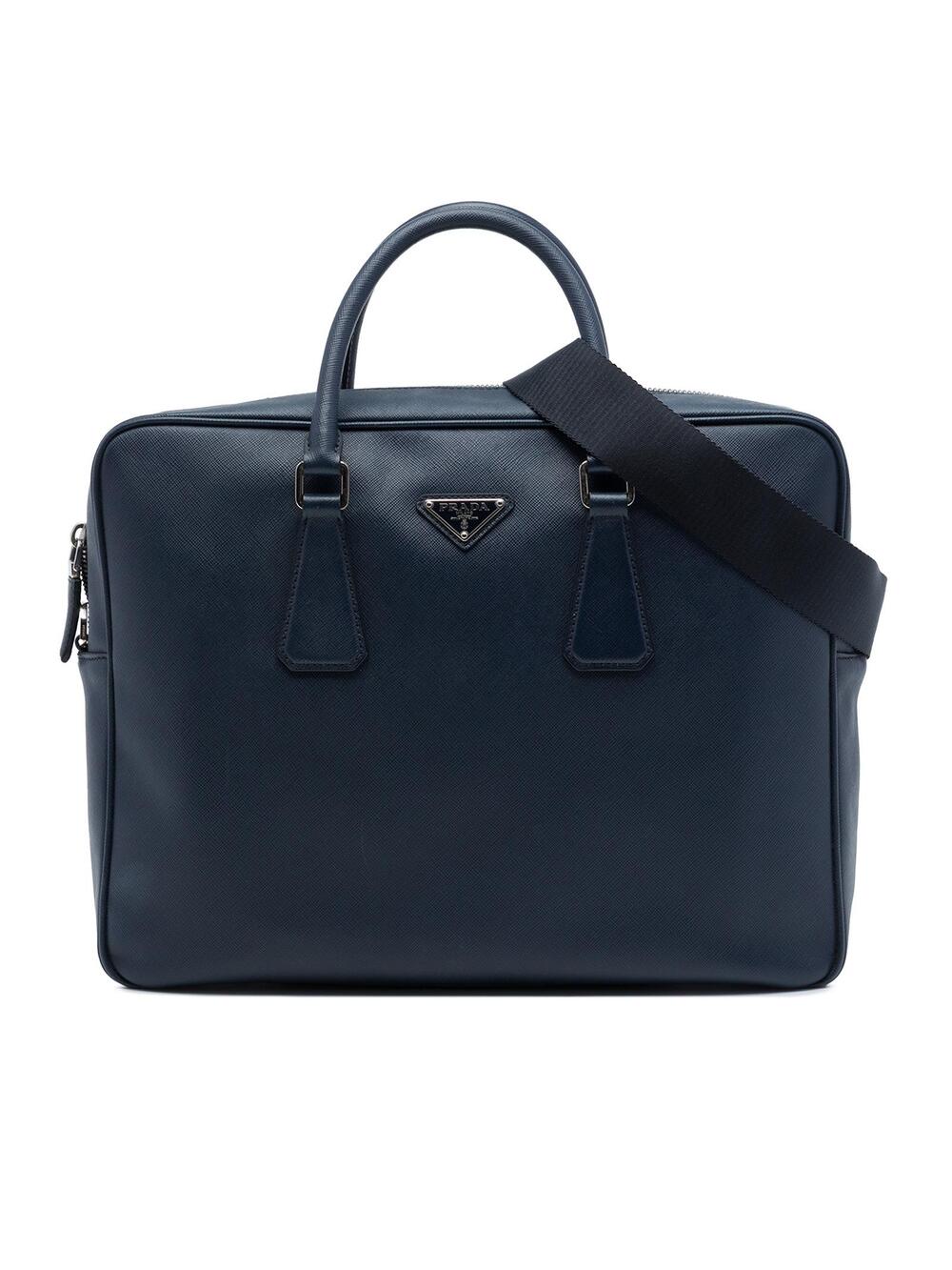 Prada Saffiano Business Bag Pre-Loved #342510P67B